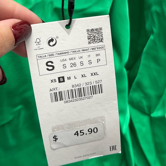 Zara | Open Back Mini Dress with Tags - Picture 5 of 5